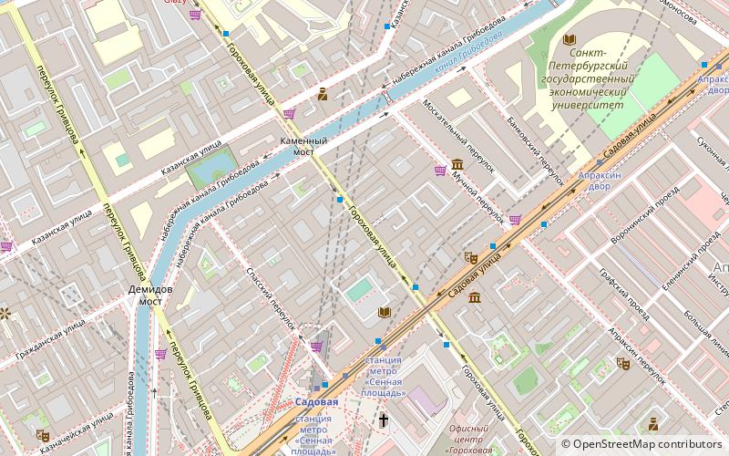 Gorokhovaya Street location map