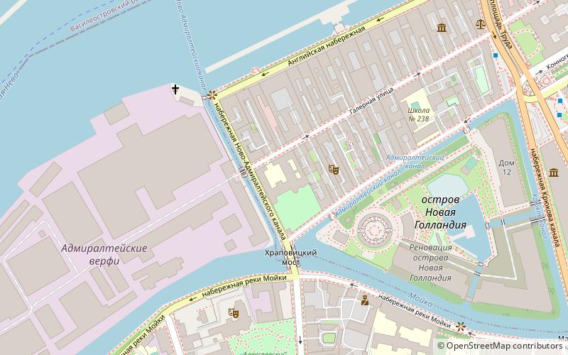 Bobrinsky Palace location map