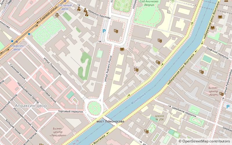 Waganowa-Ballettakademie location map