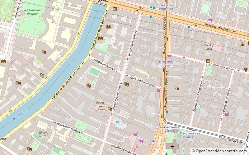 Rue Rubinstein location map