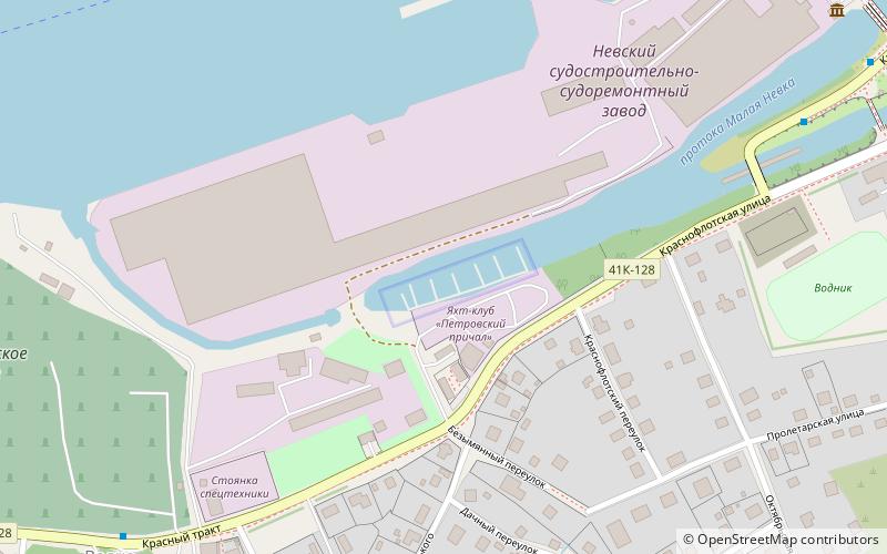 petrovskij prical shlisselburg location map