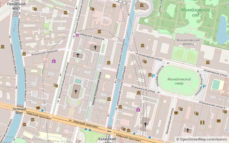 Saint-Petersburg State University of Culture and Arts location map