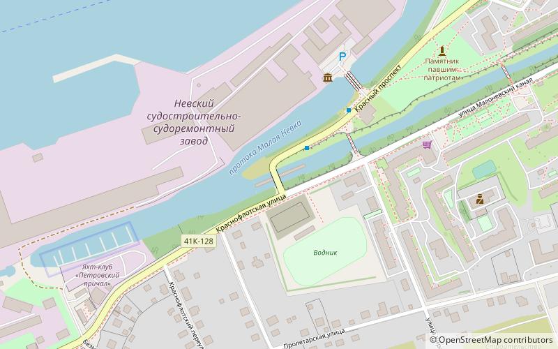sluz shlisselburg location map