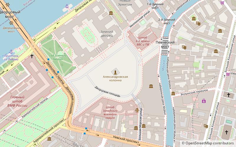 National Pushkin Museum location map