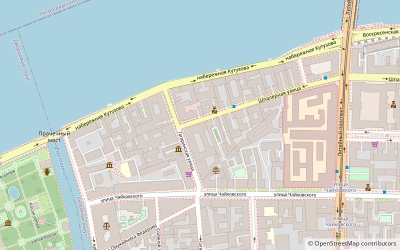 Europäische Universität Sankt Petersburg location map