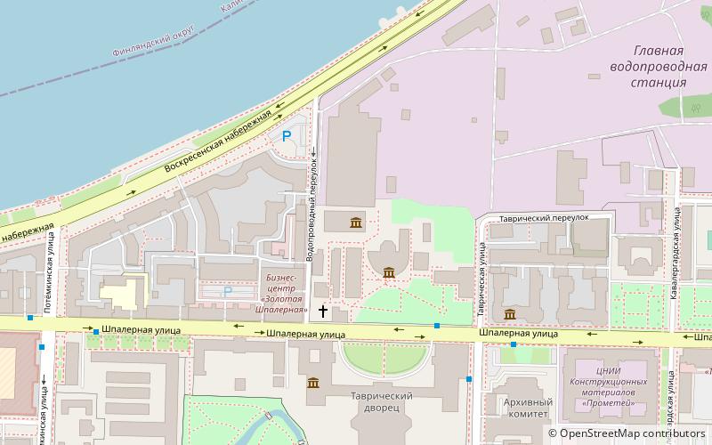 Multimedijno-vystavocnyj kompleks Vselennaa vody location map