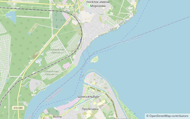 Twierdza Szlisselburska location map