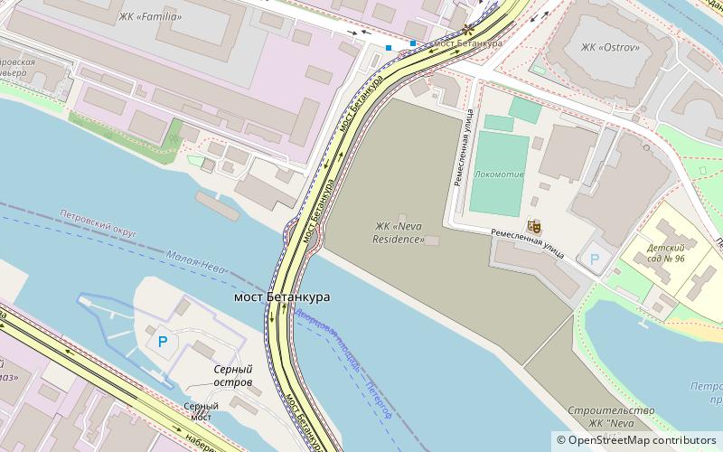 Betancourt Bridge location map