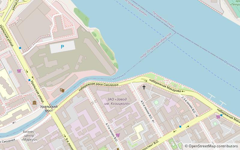 Smolenka River location map