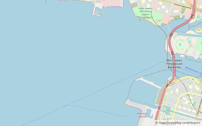 via navegable volga baltico san petersburgo location map