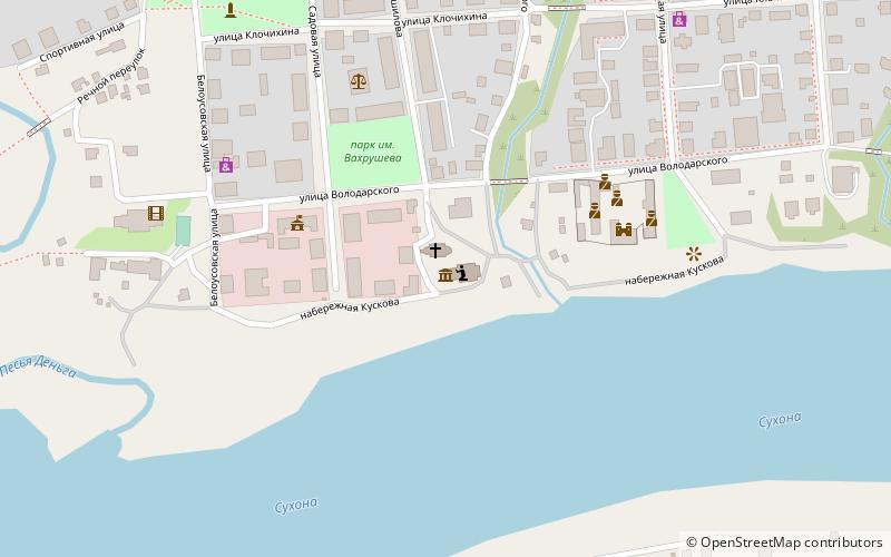 muzej cerkovnoj stariny totma location map