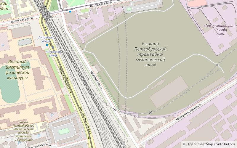 Dzielnica Wyborska location map