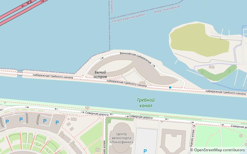 yacht club smtu san petersburgo location map