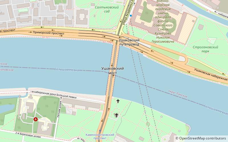Pont Ouchakov location map