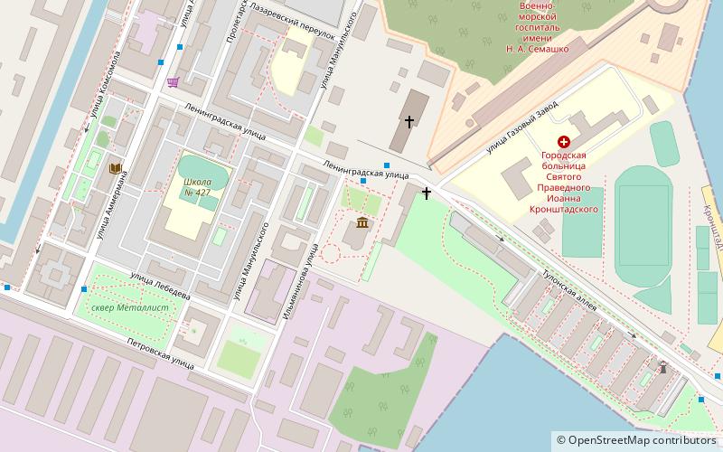 muzej istorii kronstadta saint petersburg location map