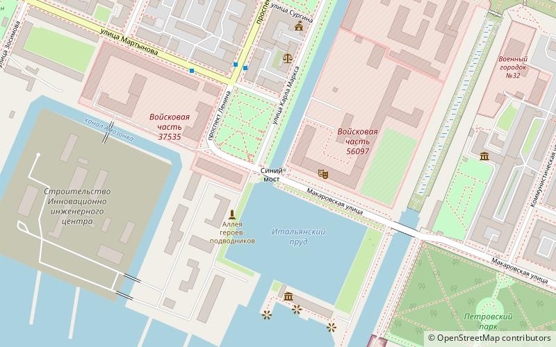 Kronstadtskij futstok location map