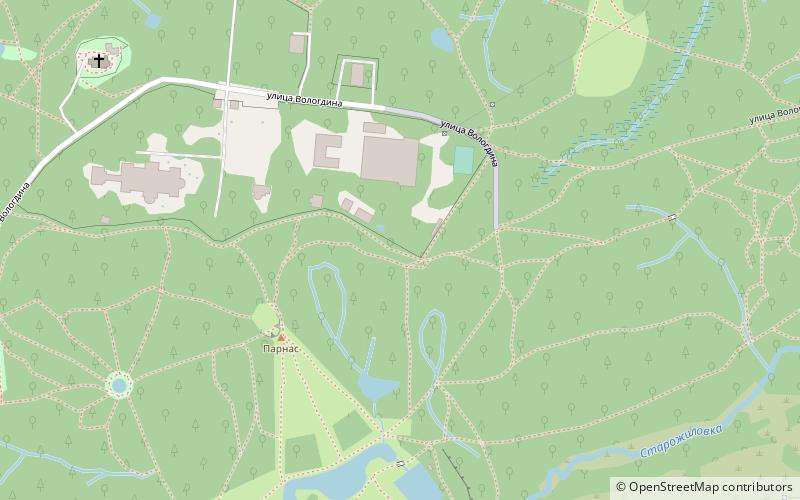 Shuvalovskiy park location map