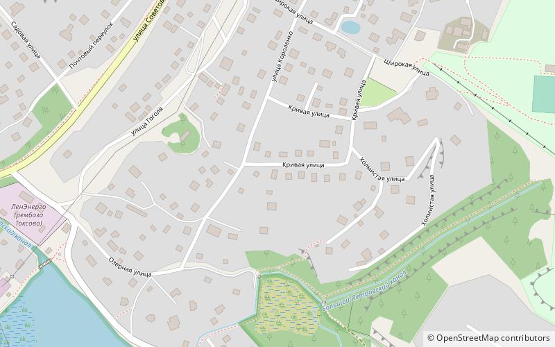 Toksovo location map