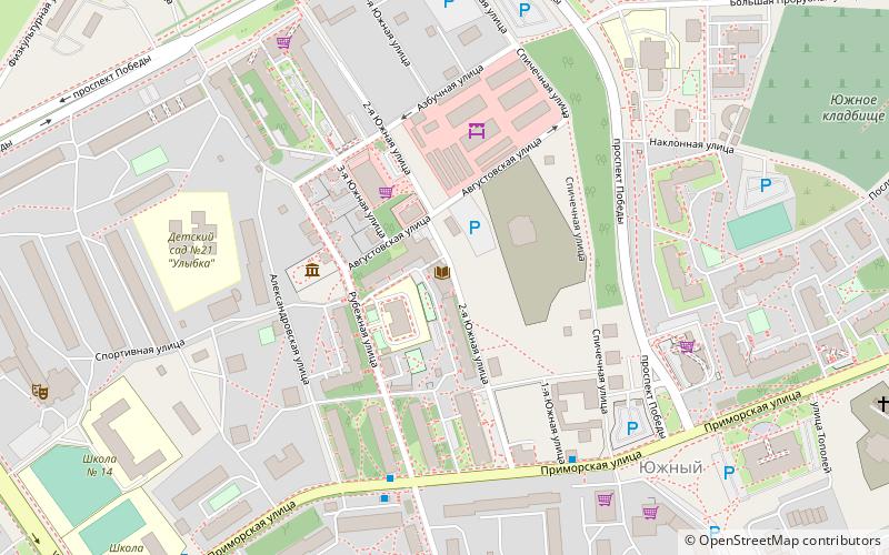 Biblioteka na Rubeznoj location map