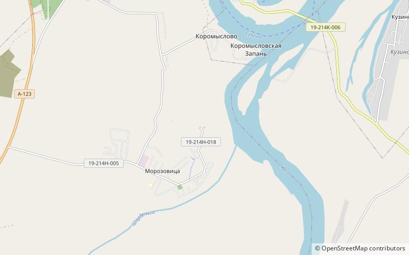 Troitse-Gledensky Monastery location map