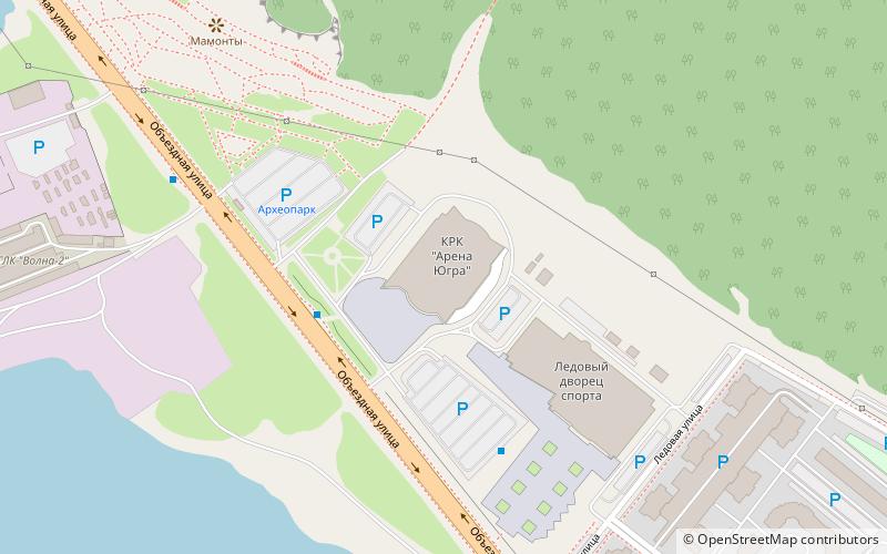 Arena Jugra location map