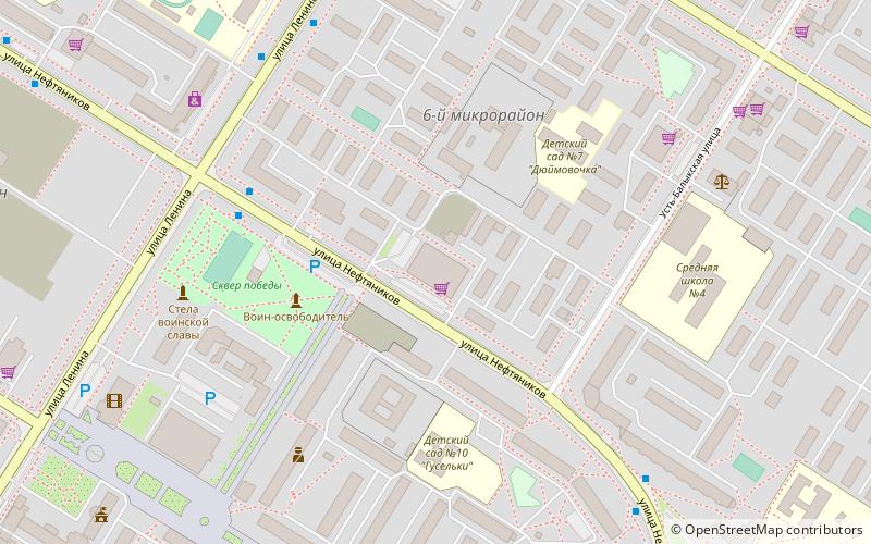 orange mall nefteyugansk location map