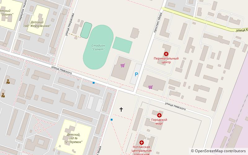 arena kotlas location map