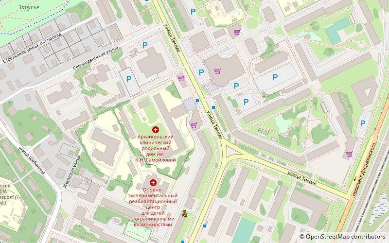 semejnyj centr multik arkhangelsk location map