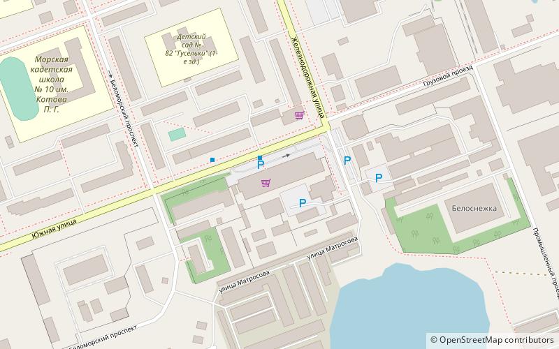 gipermarket uznyj severodvinsk location map