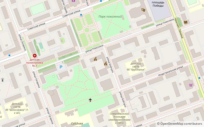 Administracia Severodvinska location map