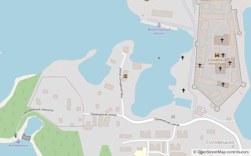 marine museum solovetsky islands location map