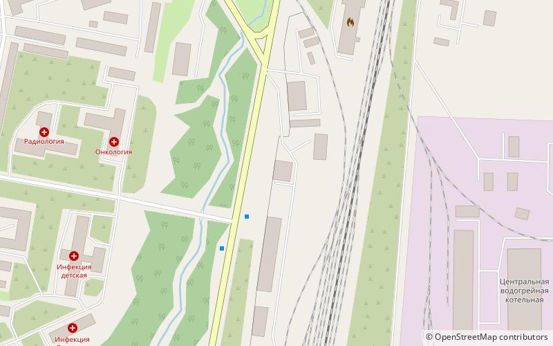 Gulag de Vorkutá location map