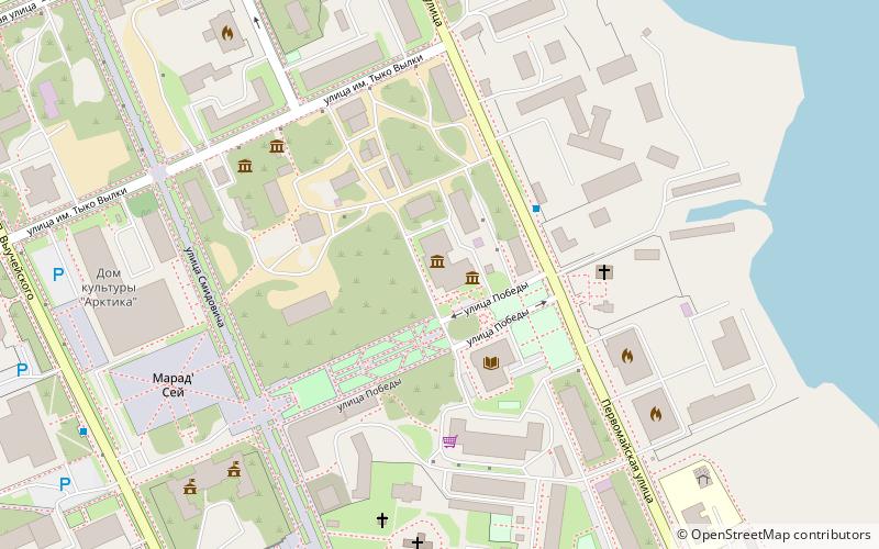 okruznoj kraevedceskij muzej naryan mar location map