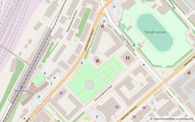 Murmanskij oblastnoj hudozestvennyj muzej location map