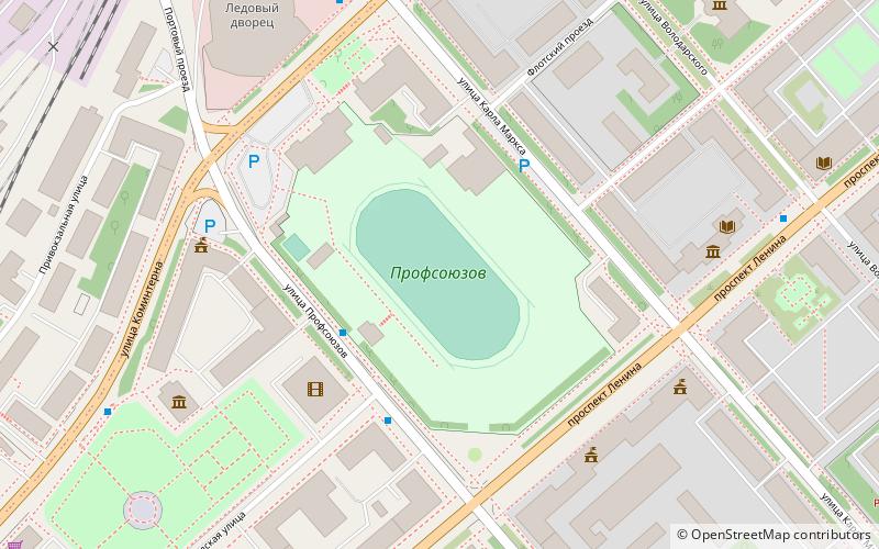 Tsentralnyi Profsoyuz Stadion location map
