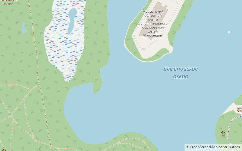 Lake Semyonovskoye location map
