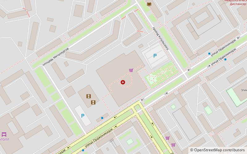 arena norilsk location map