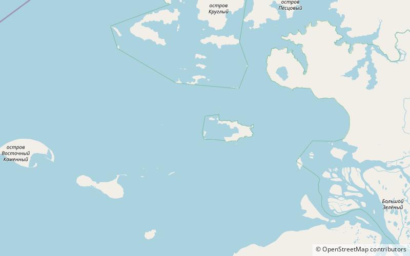plavnikovye islands wielki rezerwat arktyczny location map