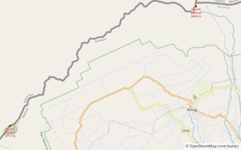 Wirunga location map