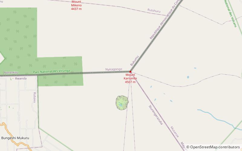 Karisimbi location map