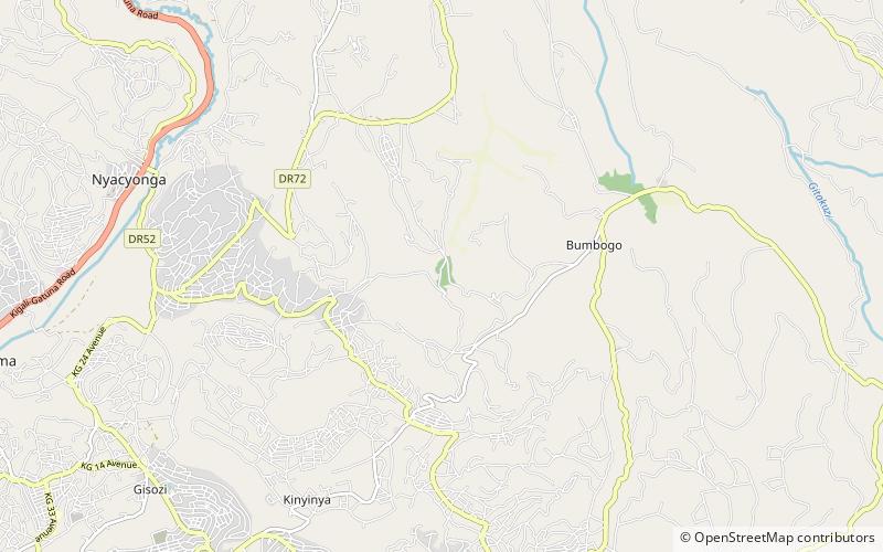 District de Gasabo location map