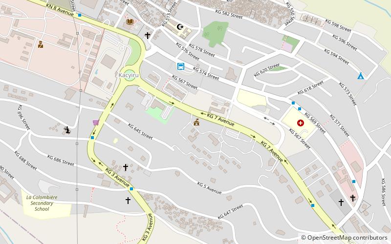 urugwiro kigali location map