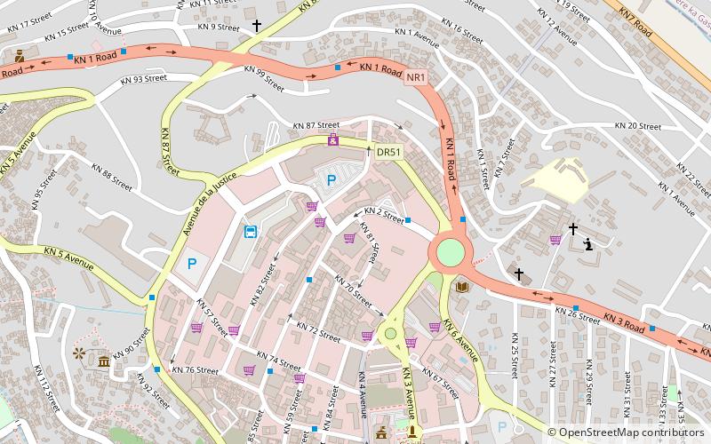 Kigali City Tower location map