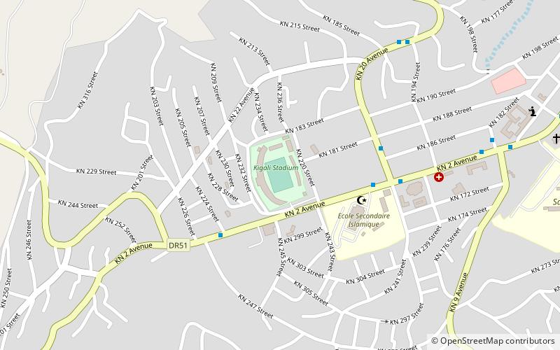 estadio regional nyamirambo kigali location map