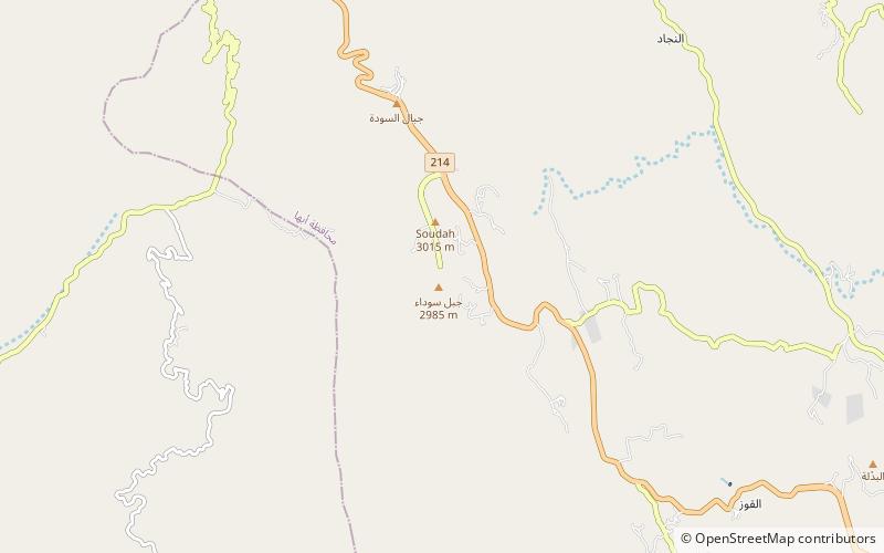Sarawat Mountains location map
