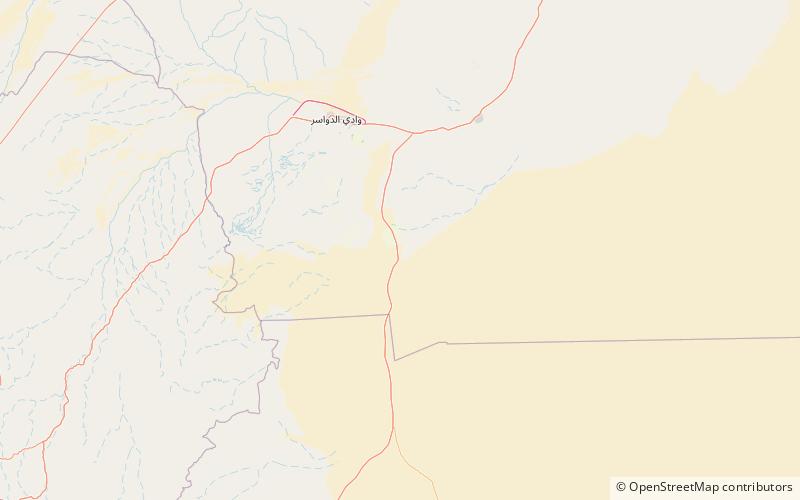 Qaryat al-Faw location map