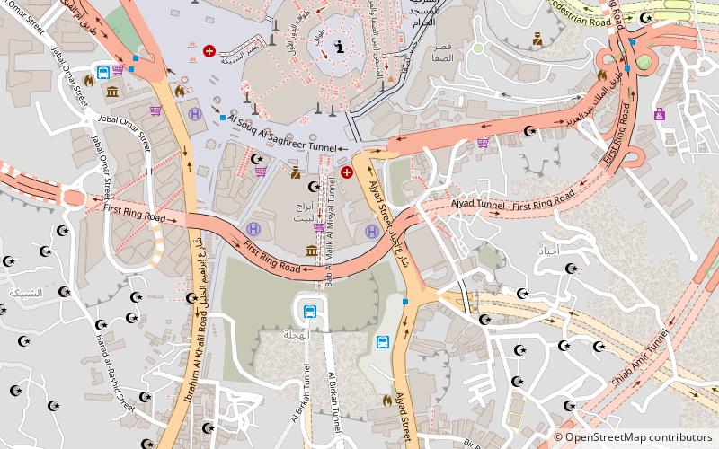 Abraj Al Bait Towers location map