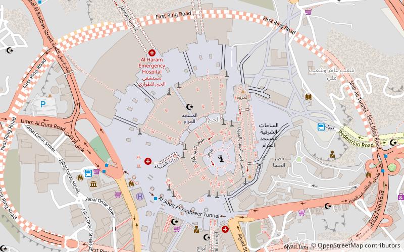 gate 35 mecca location map