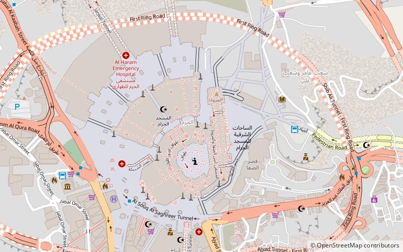 fatah gate mekka location map