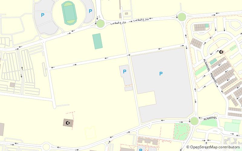 King Abdulaziz University location map
